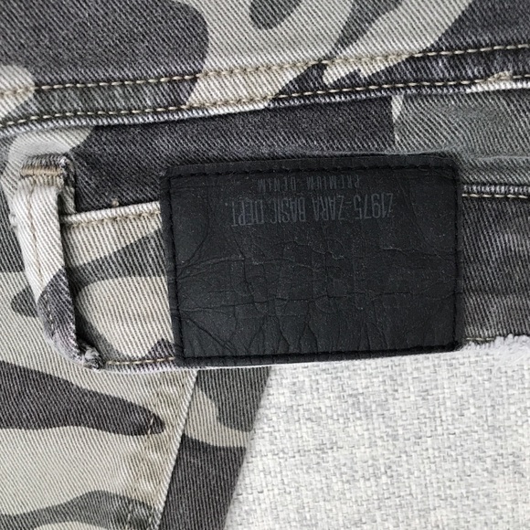 Zara Camo Denim - Picture 8 of 8